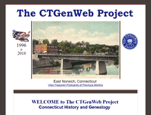 Tablet Screenshot of ctgenweb.org